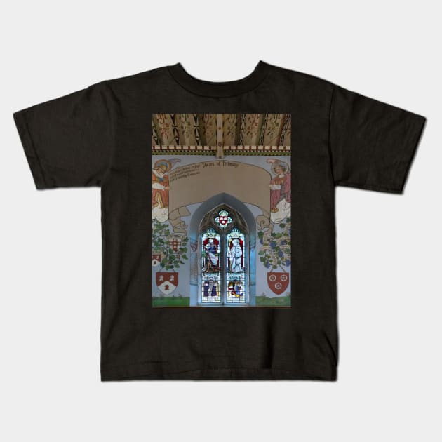 The Church of All Saints Kids T-Shirt by jasminewang